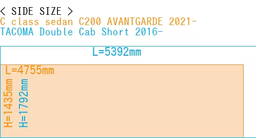 #C class sedan C200 AVANTGARDE 2021- + TACOMA Double Cab Short 2016-